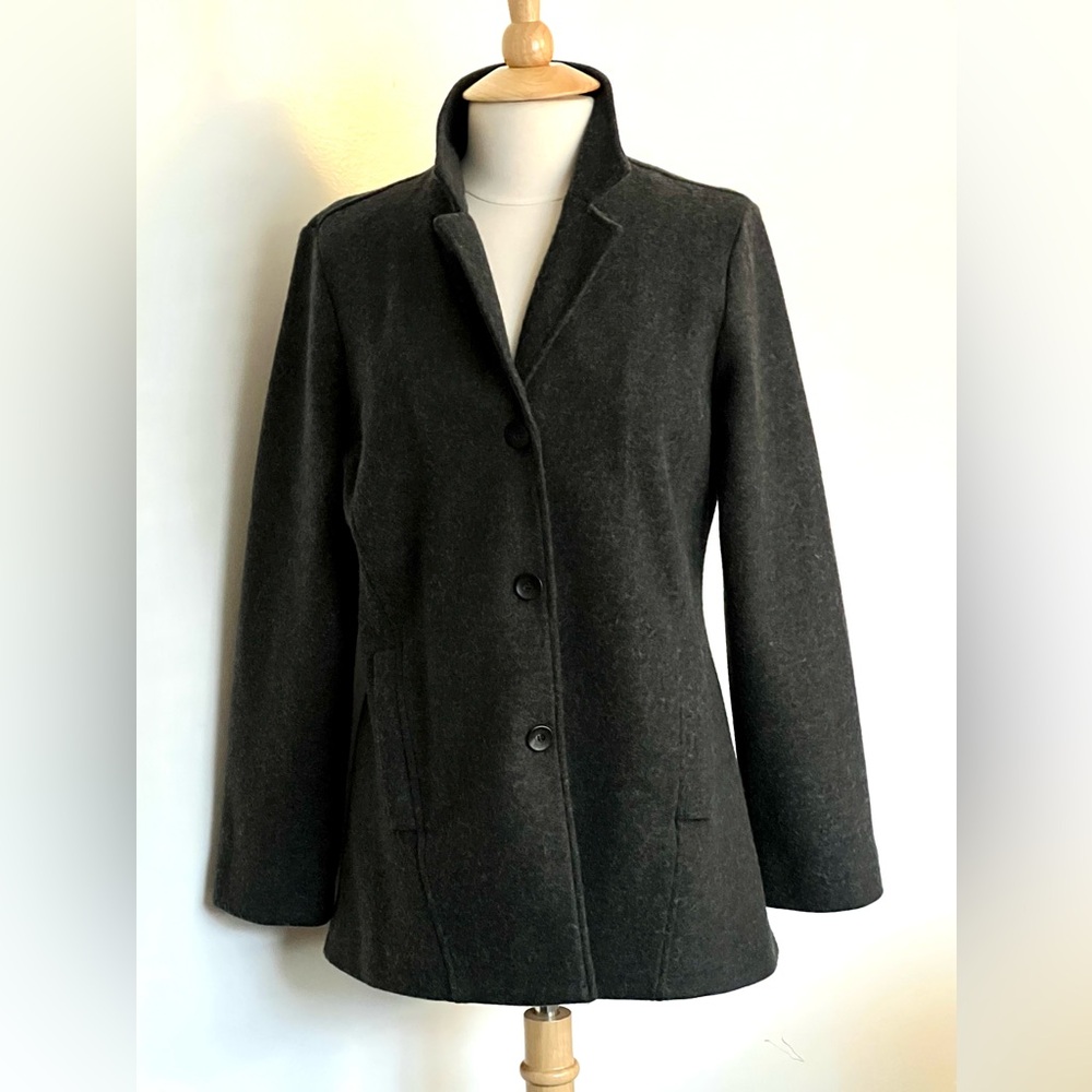 Eileen Fisher wool blend jacket